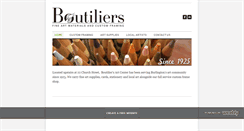 Desktop Screenshot of boutiliersart.com